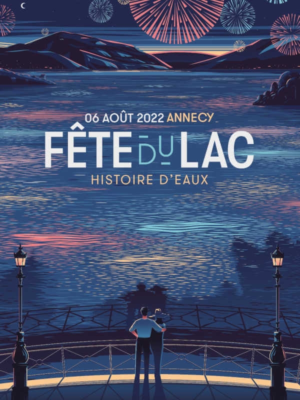 Fête du lac d?Annecy : l'un des plus beaux feux d'artifice d'Europe