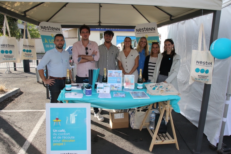 L'agence Nestenn Bordeaux Caudéran était présente à la Fête de l'escargot - organisée par Horizon Caudéran