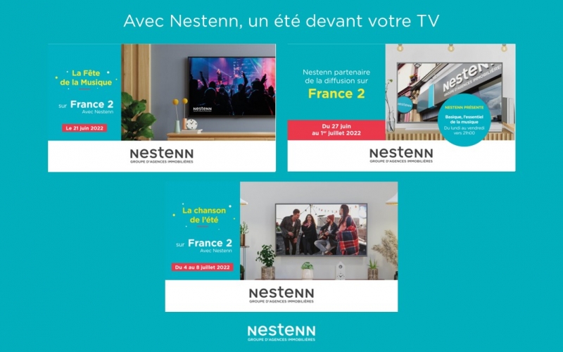 Nestenn partenaire de France 2 : un été devant votre télé...