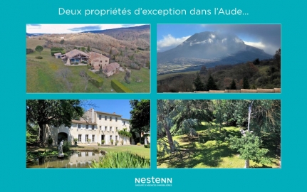 Nestenn Prestige : de Bugarach à Limoux (11), deux propriétés d'exception !