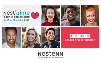Nest'aime, don de sang du 10 au 15 octobre 2022 pour sauver des vies !