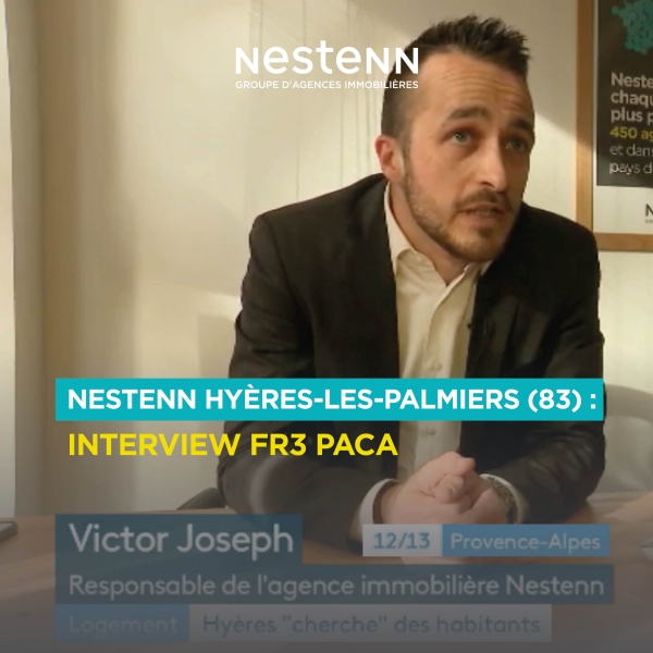Nestenn Hyères-les-Palmiers (83) : interview de Victor Joseph sur FR3 PACA en 2 JT !