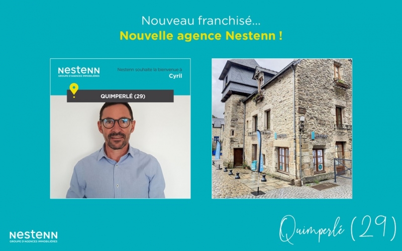 Nouvelle agence Nestenn en Bretagne, à Quimperlé (29)