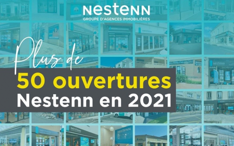 Nestenn, 54 ouvertures d'agences en 2021 !