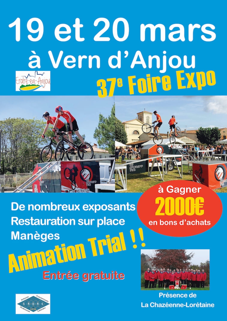 37ème foire expo de Vern d'Anjou