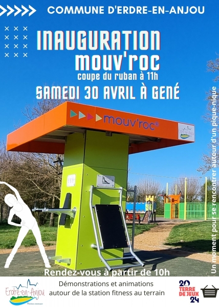 Inauguration Mouv'Roc à Gené samedi 30 avril