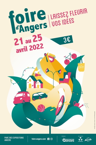 Foire d'Angers du 21 au 25 avril 2022 !