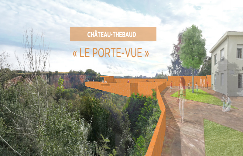 OUVERTURE du PORTE-VUE de Château-Thébaud