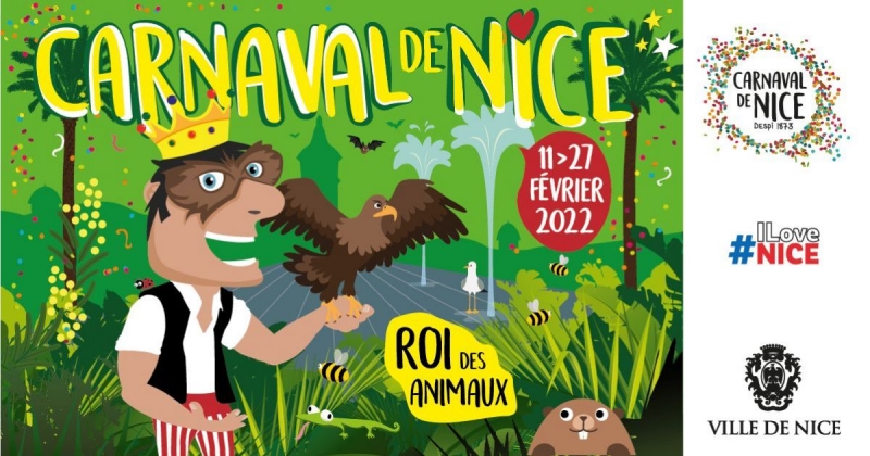 Carnaval de Nice 2022 : « Le roi des animaux »