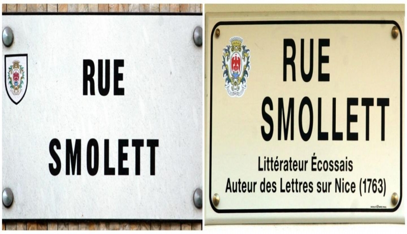 Smollett, un romancier à Nice