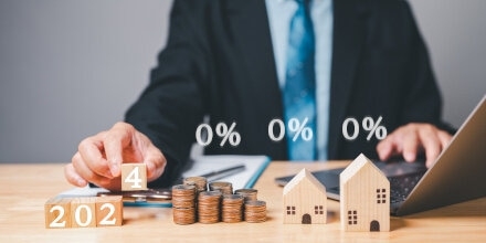 Crédit immobilier : retour des taux à moins de 4% en 2024