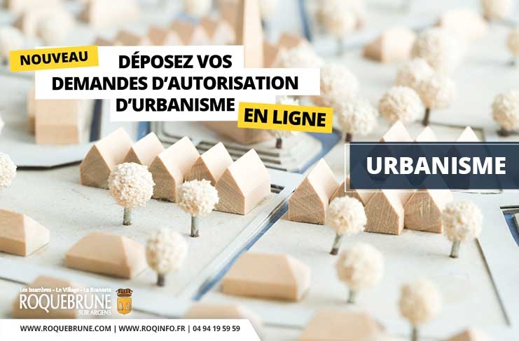 ROQUEBRUNE SUR ARGENS : Dématérialisation des autorisations d'urbanisme