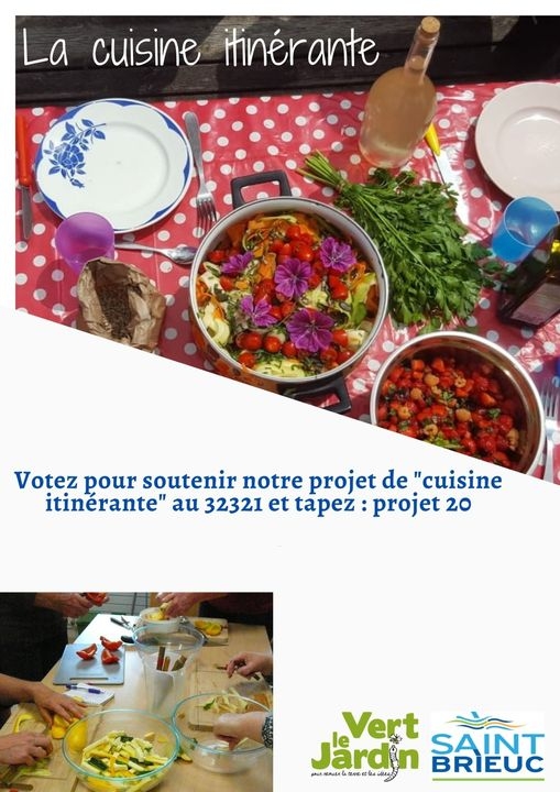Saint-Brieuc. Votez pour le projet de cuisine itinérante !