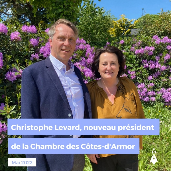 Christophe Levard, élu Président de la Chambre des notaires des Côtes d Armor