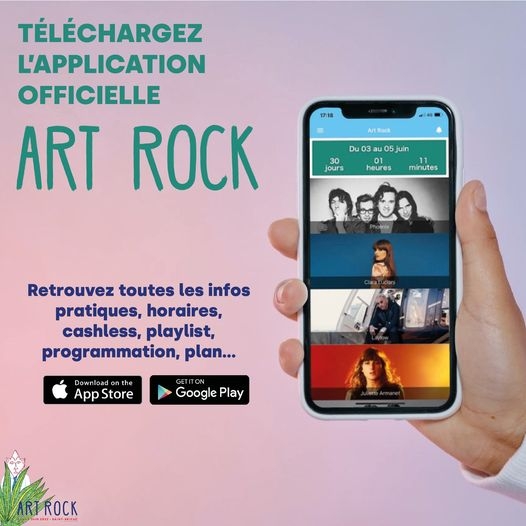Saint-Brieuc. Festival Art Rock téléchargez l application !