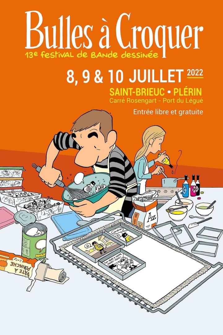Saint-Brieuc. Festival Bulles à Croquer du 8 au 10 juillet