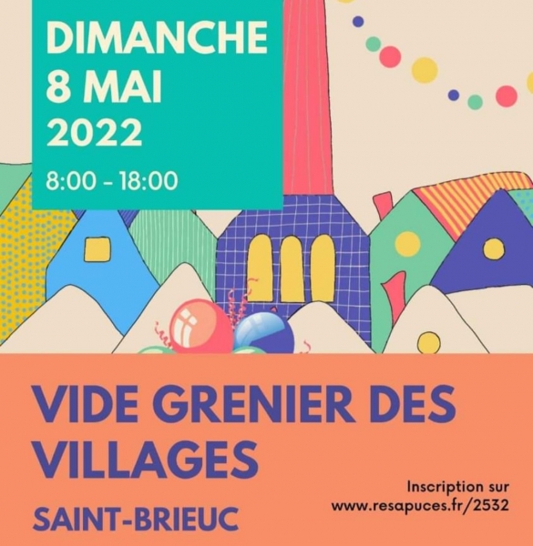 Saint-Brieuc. Vide grenier des Villages ce dimanche 8 mai ! | Nestenn ...