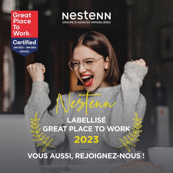Nestenn labellisé Great Place to Work 2023 !