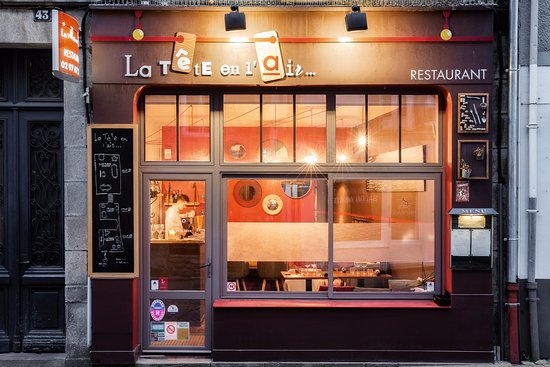 Restaurant La Tête en l'Air à Vannes : première étoile au guide Michelin