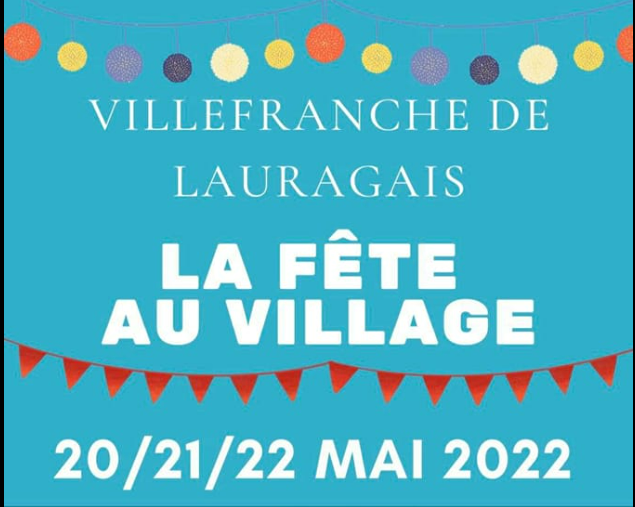 20 au 22 mai : week-end festif à Villefranche de Lauragais